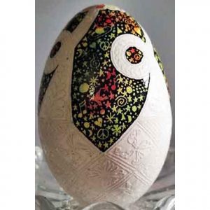 Pysanky Egg by Mia Sohn