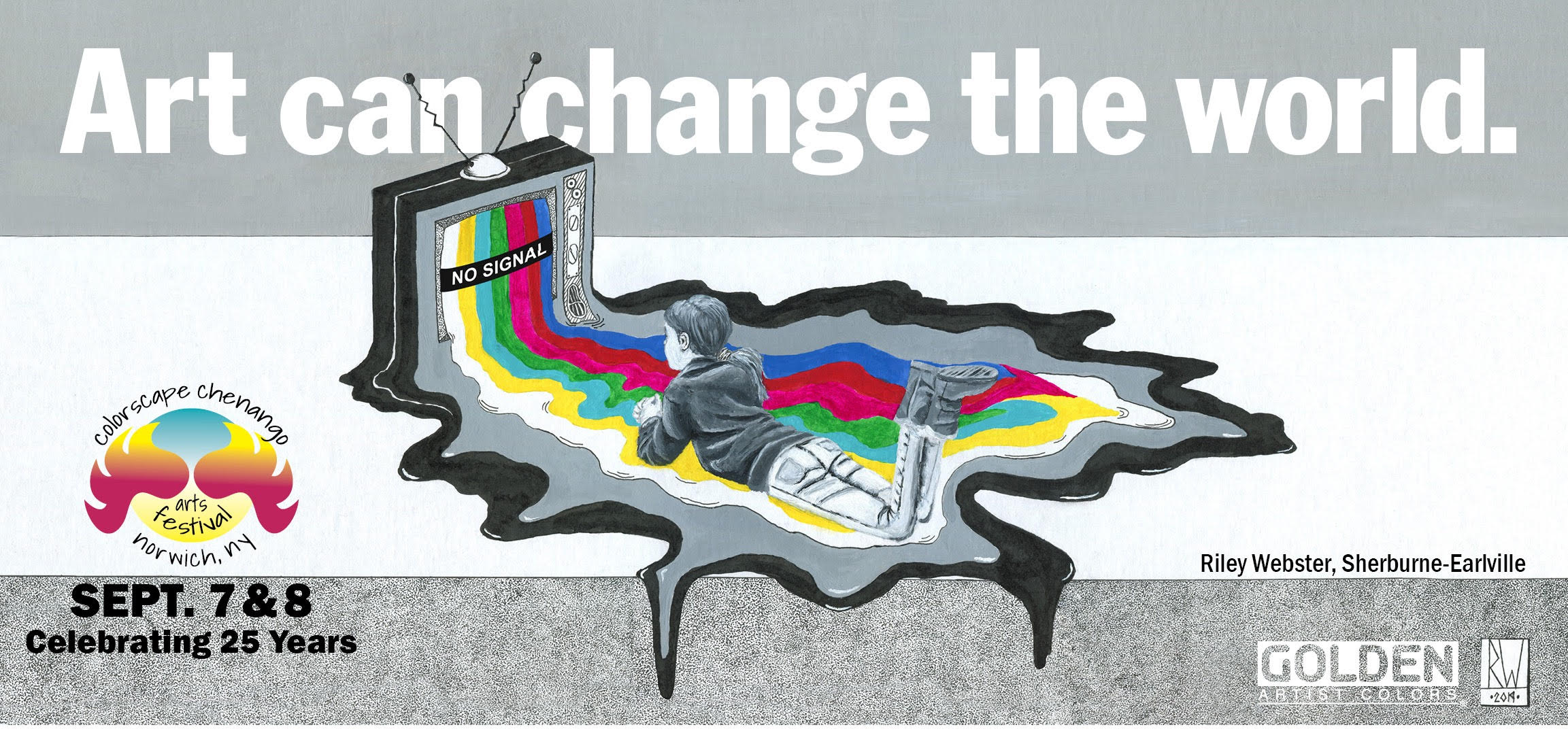 Golden Artist/Colorscape Chenango Billboard Challenge “Art Can Change The World” Application