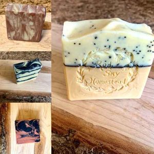 Soap and products by Red Sky Homestead