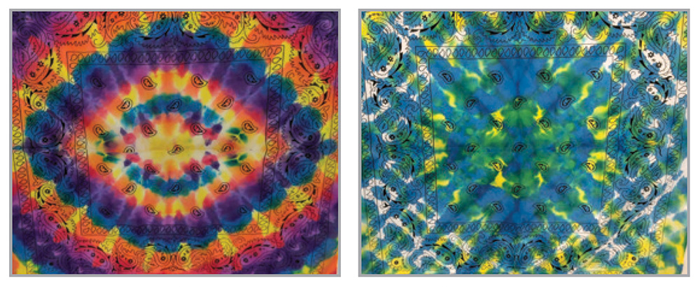 Tie Dye Bandanas